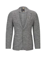 Boss by Hugo Boss Men's Micro-Pattern Slim-Fit Jacket