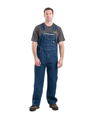 Berne Men's Heritage Unlined Washed Denim Bib Overall