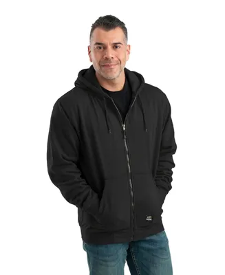 Men's Tall Heritage Thermal-Lined Full-Zip Hooded Sweatshirt