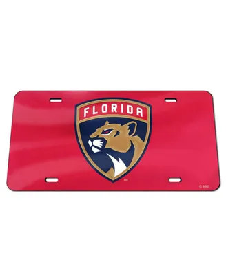 Wincraft Florida Panthers Crystal Mirror License Plate