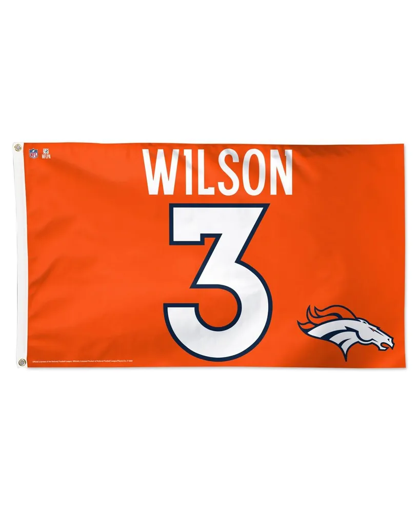 Wincraft Russell Wilson Denver Broncos 3' x 5' Deluxe Single-Sided Player Flag