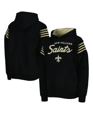 Big Boys Black New Orleans Saints The Champ Is Here Pullover Hoodie