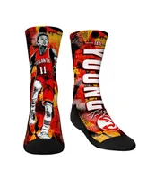 Youth Boys and Girls Rock 'Em Socks Trae Young Atlanta Hawks Big Player Crew Socks