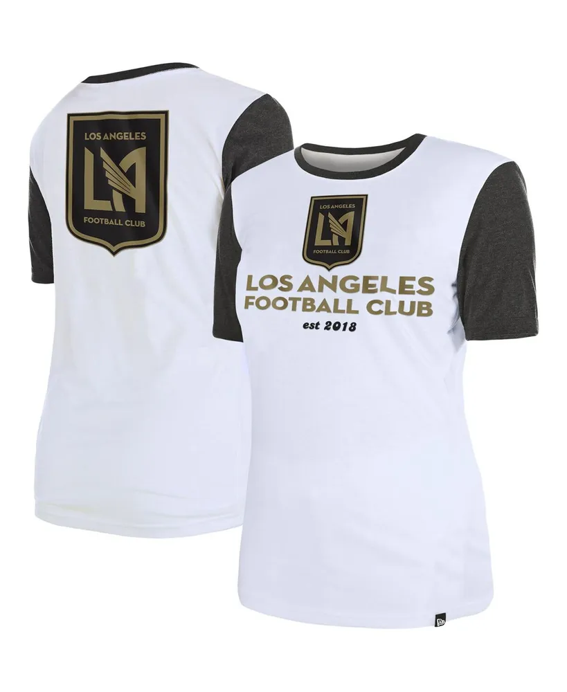 Women's New Era White Lafc Throwback T-shirt