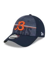 Men's New Era Navy Chicago Bears 2023 Nfl Training Camp Secondary Logo 9FORTY Adjustable Hat