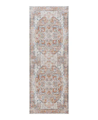 Surya Lillian Machine Washable LLL2302 2'7" x 7'3" Runner Area Rug