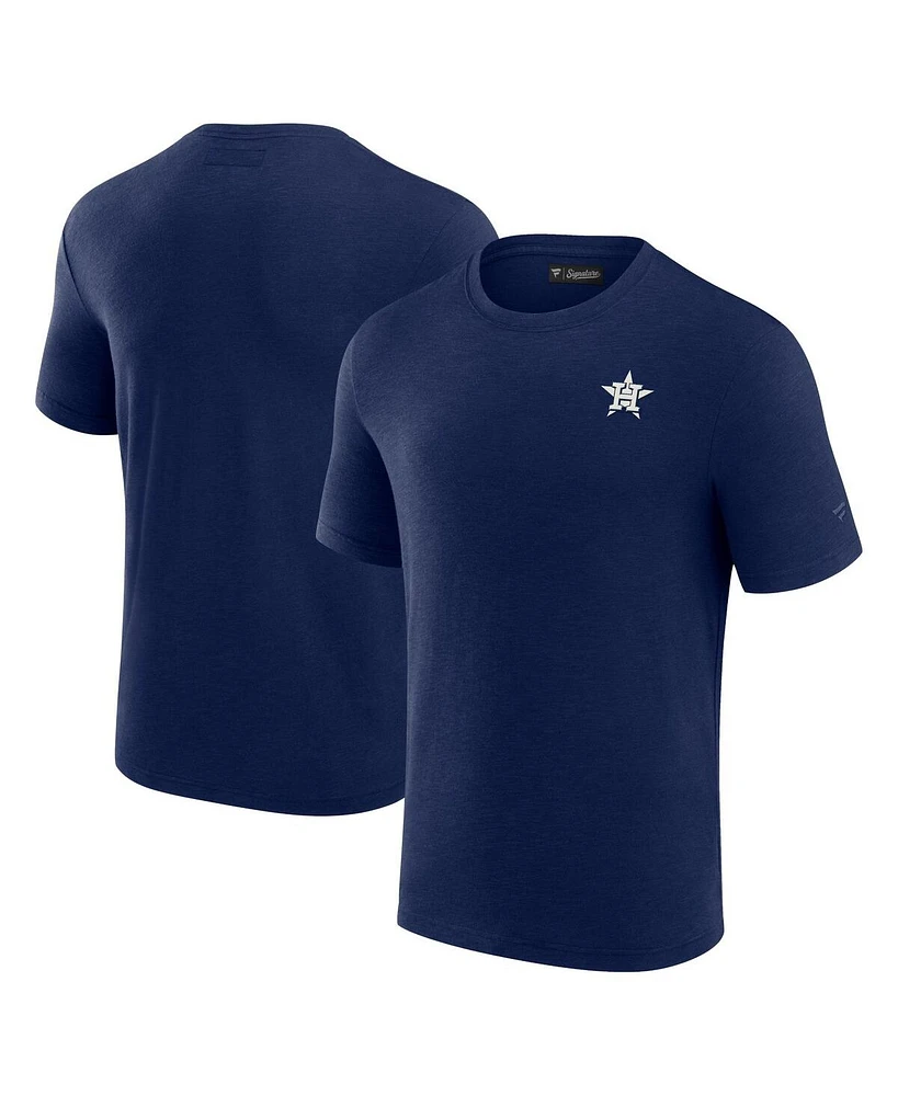 Men's Fanatics Signature Navy Houston Astros Modal Short Sleeve T-shirt