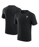 Men's Fanatics Signature Black Pittsburgh Pirates Modal Short Sleeve T-shirt