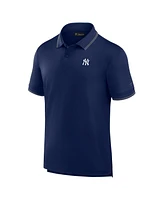 Men's Fanatics Signature Navy New York Yankees Pique Polo Shirt