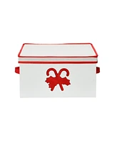 Holiday Box, Large Red Candy Cane