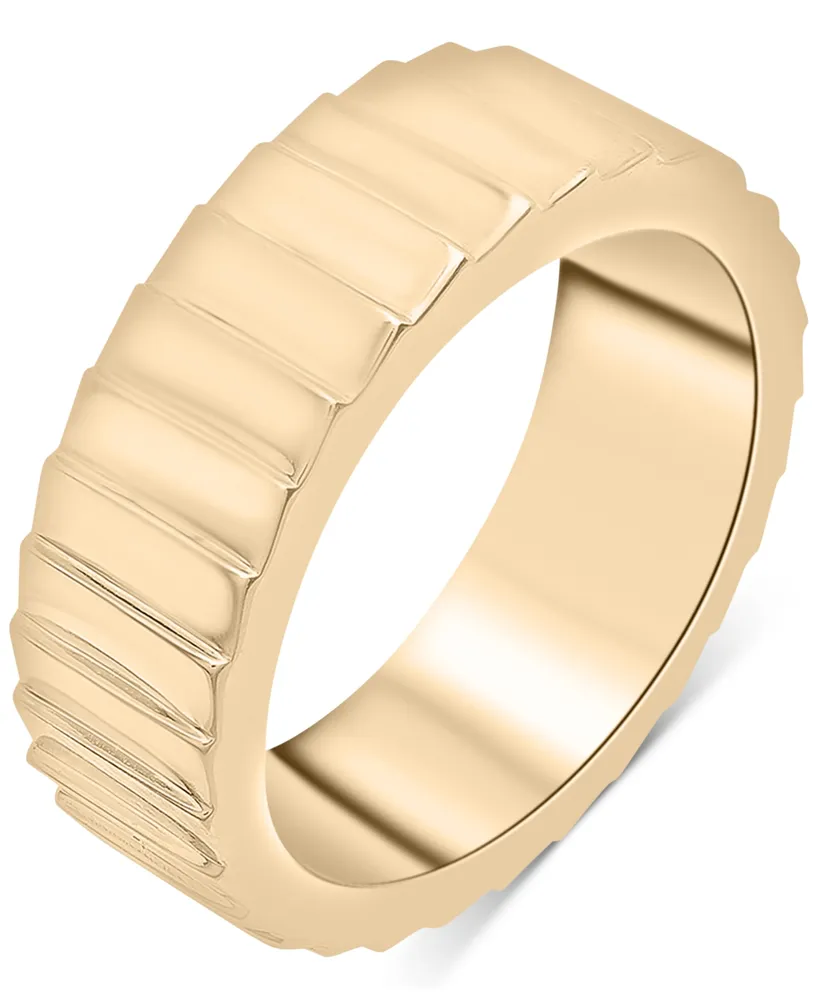 Audrey by Aurate Textured Infinity Band Gold Vermeil, Created for Macy's