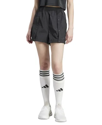 adidas Women's Tiro Snap-Trim Woven Shorts
