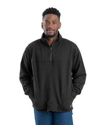 Men's Tall Heritage Thermal-Lined Quarter-Zip Sweatshirt