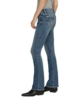 Silver Jeans Co. Women's Tuesday Low Rise Slim Bootcut Jeans