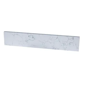 Simplie Fun Lightning Engineered Stone Vanity Top Side Backsplash