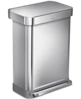 simplehuman 55L Step Trash Can