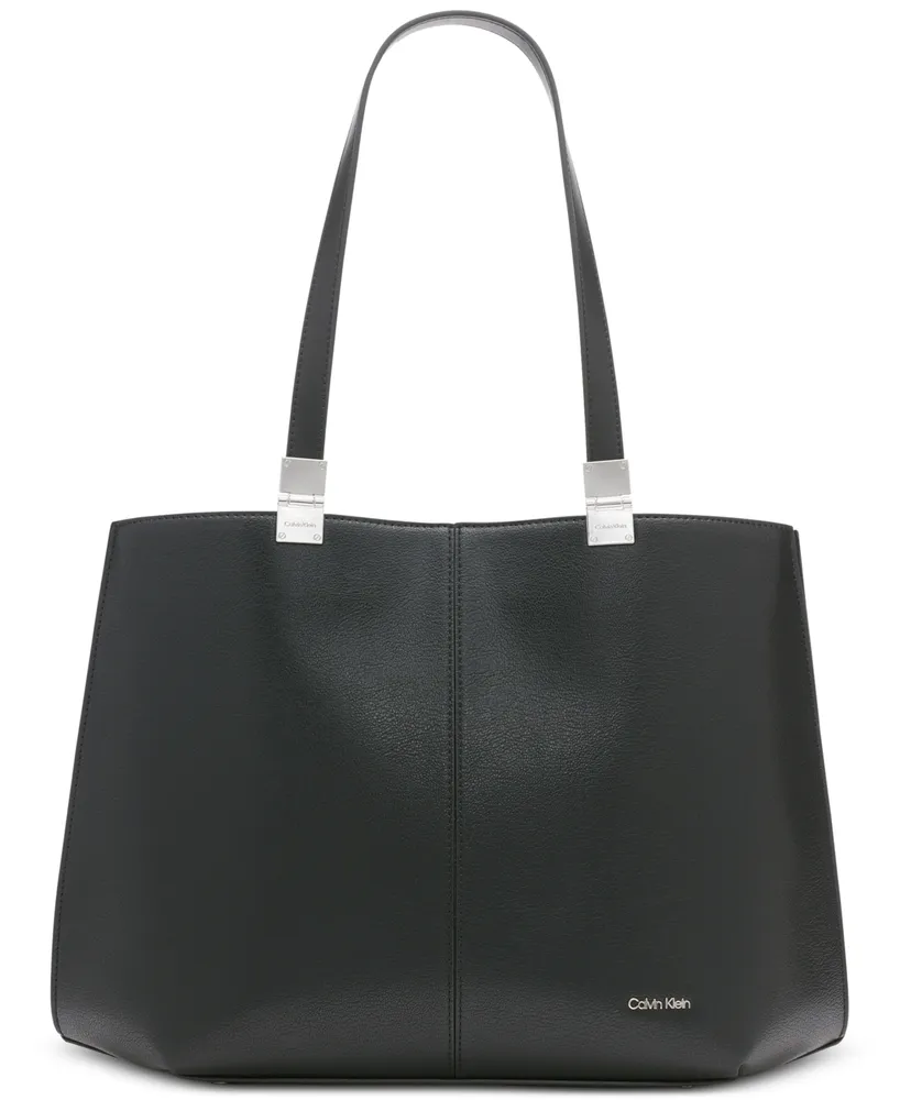 Calvin Klein Granite Tote Bag with Magnetic Snap