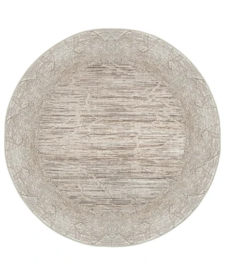 Closeout! Km Home Davide 5'3" x Round Area Rug