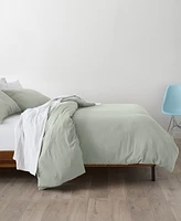 Ella Jayne Solid Microfiber 3-Pc. Duvet Cover Set, Full/Queen