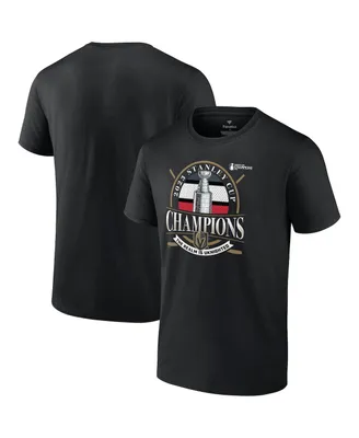 Men's Fanatics Black Vegas Golden Knights 2023 Stanley Cup Champions Rally Cry T-shirt