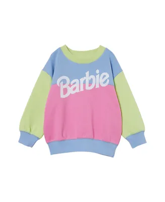 Cotton On Toddler Girls License Dusty Fleece Crew Neck Sweatshirt