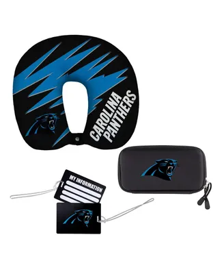 Northwest Company Carolina Panthers Four-Piece Travel Set