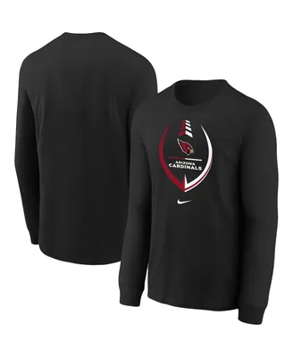 Toddler Boys and Girls Nike Black Arizona Cardinals Icon Long Sleeve T-shirt
