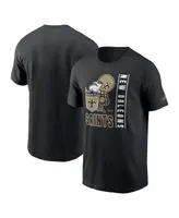 Men's Nike Black New Orleans Saints Lockup Essential T-shirt