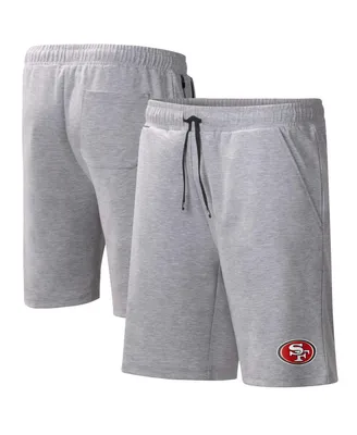 Men's Msx by Michael Strahan Heather Gray San Francisco 49ers Trainer Shorts