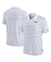 Men's Nike White Seattle Seahawks Sideline Lock Up Victory Performance Polo Shirt