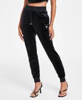 Guess Women's Couture High-Rise Pull-On Jogger Pants