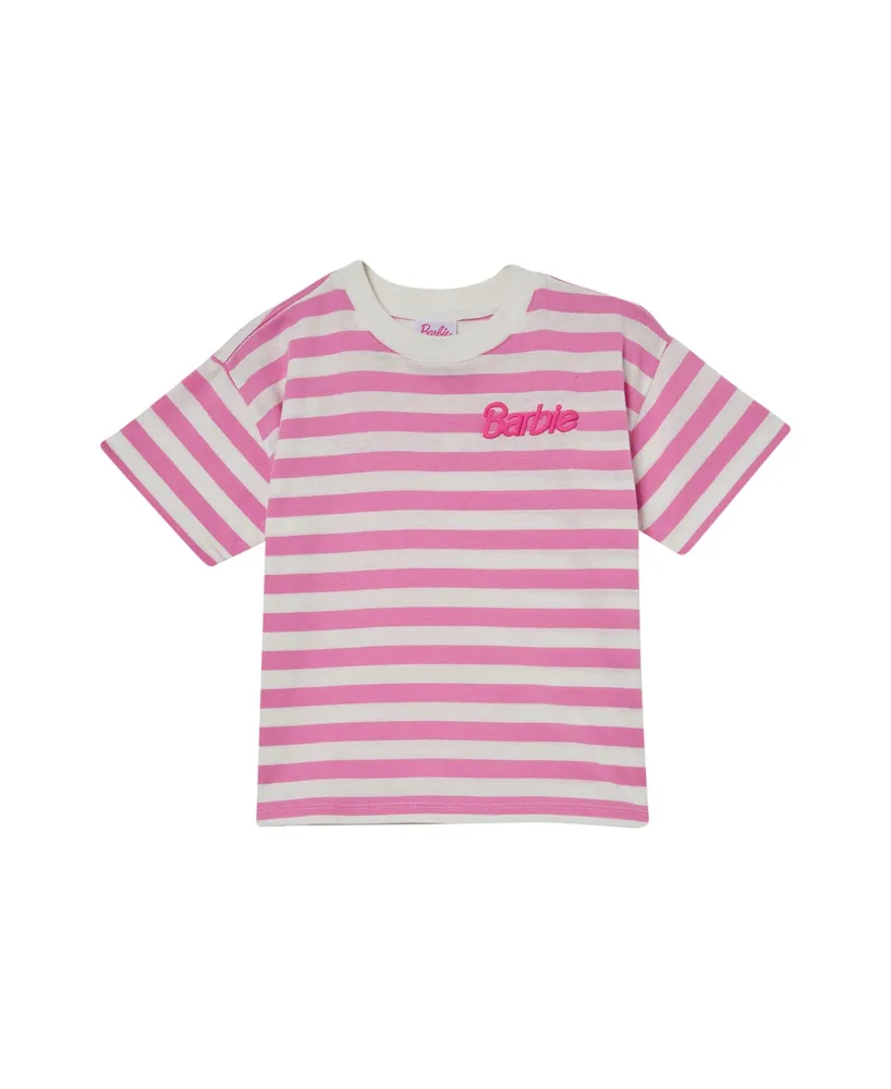 Cotton On Little Girls License Drop Shoulder Short Sleeve T-shirt