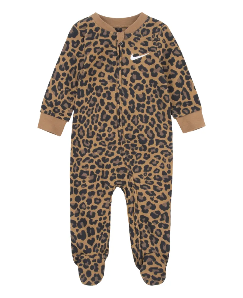 Nike Baby Girls Printed Footed Coverall
