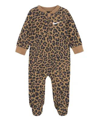 Nike Baby Girls Printed Footed Coverall