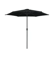 vidaXL Outdoor Parasol with Aluminum Pole 106.3"x96.9