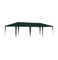 vidaXL Professional Party Tent 13.1'x29.5' Green 0.3 oz/ft²