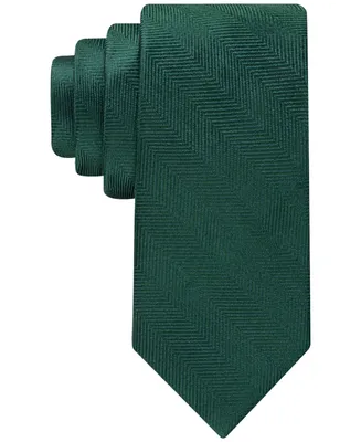 Tommy Hilfiger Men's Herringbone Solid Tie