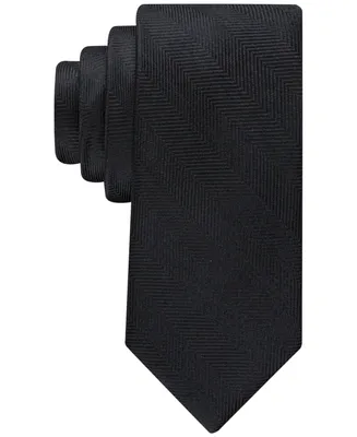 Tommy Hilfiger Men's Herringbone Solid Tie