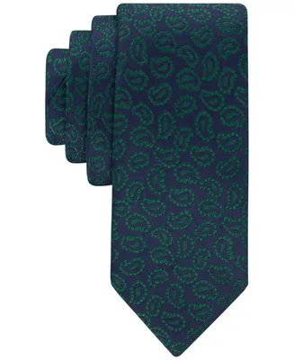 Tommy Hilfiger Men's Paisley Pine Tie