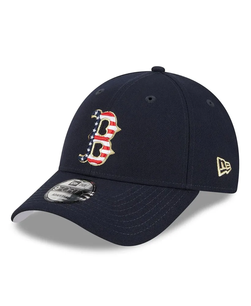 Men's New Era Navy Boston Red Sox 2023 Fourth of July 9FORTY Adjustable Hat