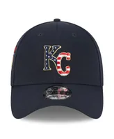 Men's New Era Navy Kansas City Royals 2023 Fourth of July 39THIRTY Flex Fit Hat