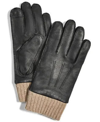 Club Room Men's Cashmere Gloves, Created for Macy's