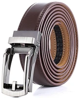 Mio Marino Men's Bristle Leather Linxx Ratchet Belt