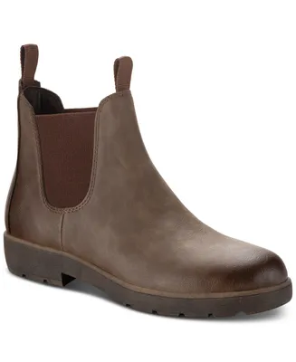 Sun + Stone Men's Hawkes Pull-On Chelsea Boots, Created for Macy's