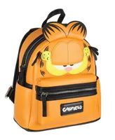 Nickelodeon Classic Comic Character Face Garfield Zippered Mini Backpack Bag