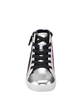 Nina Toddler Girls Yuti Glitter Material Zipper Closure Sneaker