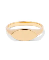 brook & york "14k Gold" Evelyn Signet Ring