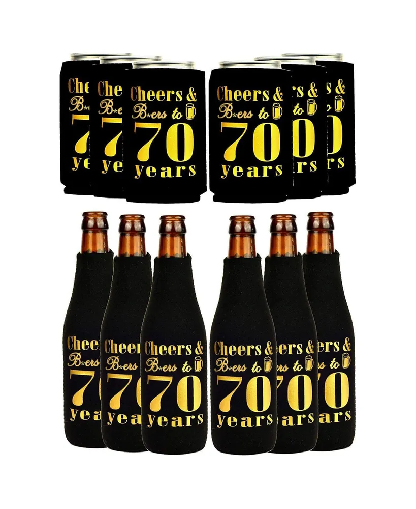 70th Birthday Gifts for Men, 70th Birthday Can Cooler, 70th Birthday Sleeve, 70th Party Favors, 70th Birthday Decorations for Men, 70th Birthday Gifts