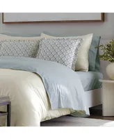 Nate Home by Nate Berkus Block Print Percale Sheet Set - Full, 4 Piece Set