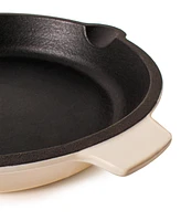 BergHOFF Neo 5pc Cast Iron Oval Dutch Oven Set with 10" Fry Pan, 5qt. & 8qt.